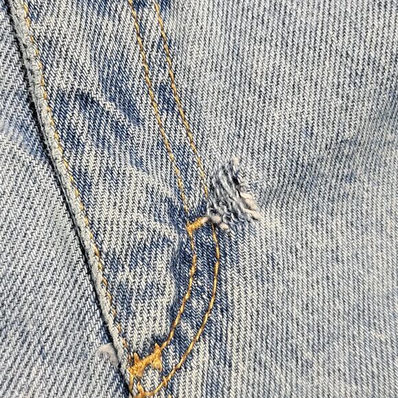 Vintage Zena Jeans Womens 10 Light Wash High Rise Tapered Leg Mom Denim 90s - Picture 8 of 11